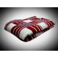 Одеяло байковое 2,0 Сп. (170х205) 100% х/б, клетка